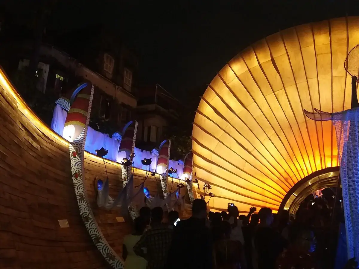 DurgaPuja2022 - Durga Puja Pandal of Jagat Mukherjee Park 03
