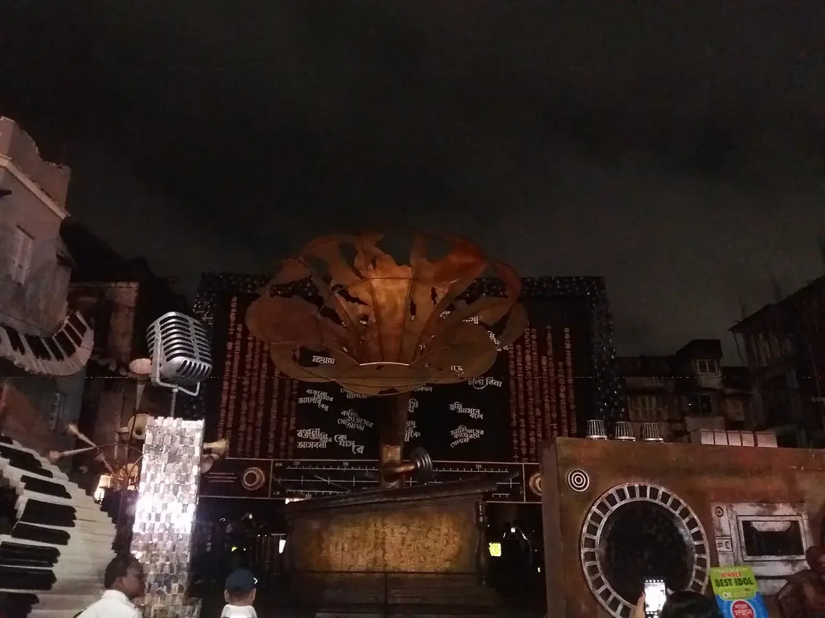 DurgaPuja2022 - Durga Puja Pandal of Ahiritola Sarbojanin 22